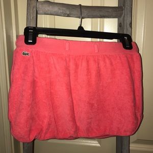 Lacoste Size S Swimsuit Coverup Skirt